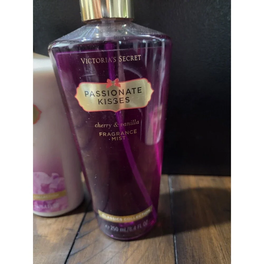 Victoria’s Secret Passionate Kisses Cherry & Vanilla Fragrance Mist & Lotion Set